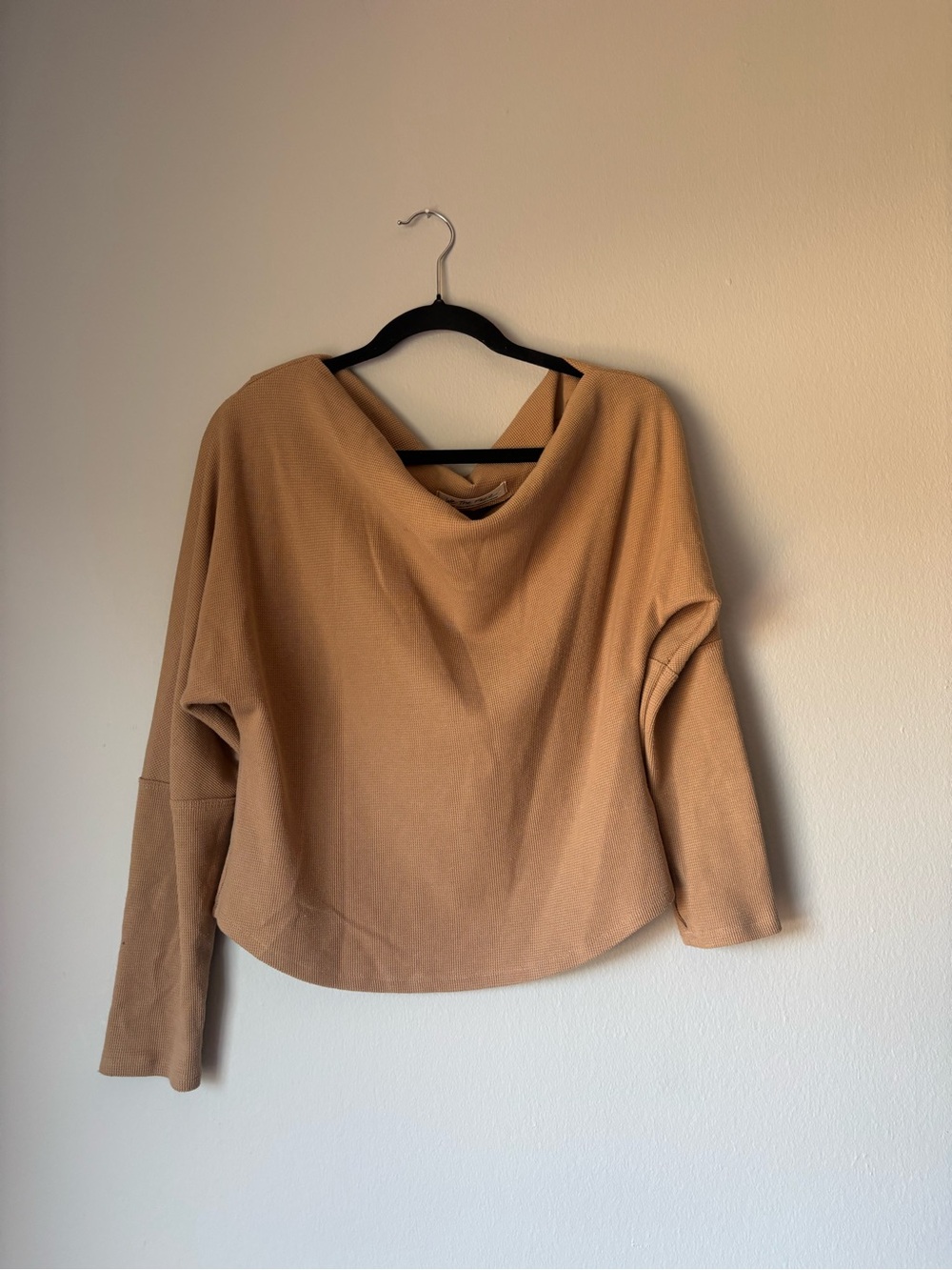We The Free Camel/Tan Long Sleeve Top
